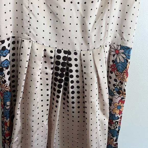 Tibi Y2K Vintage Inspired Cottagecore Silk Floral Strappy Cami Dress - Picture 4 of 12